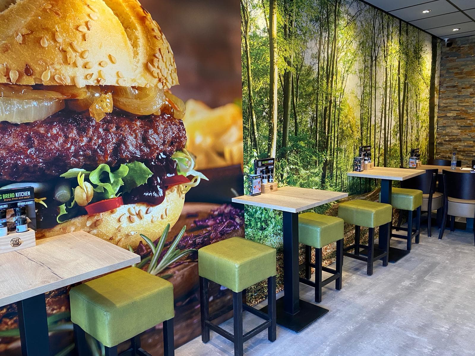 Binnenkant winkel BB kitchen Nijmegen