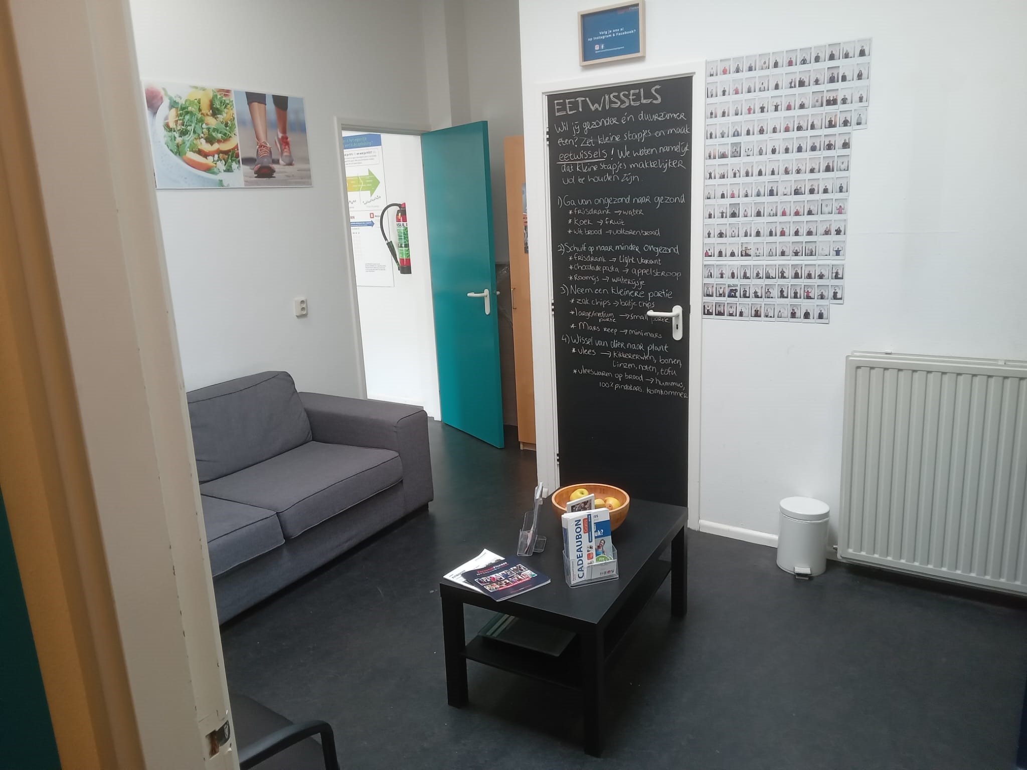 Wachtruimte Personal Fitness Oegstgeest