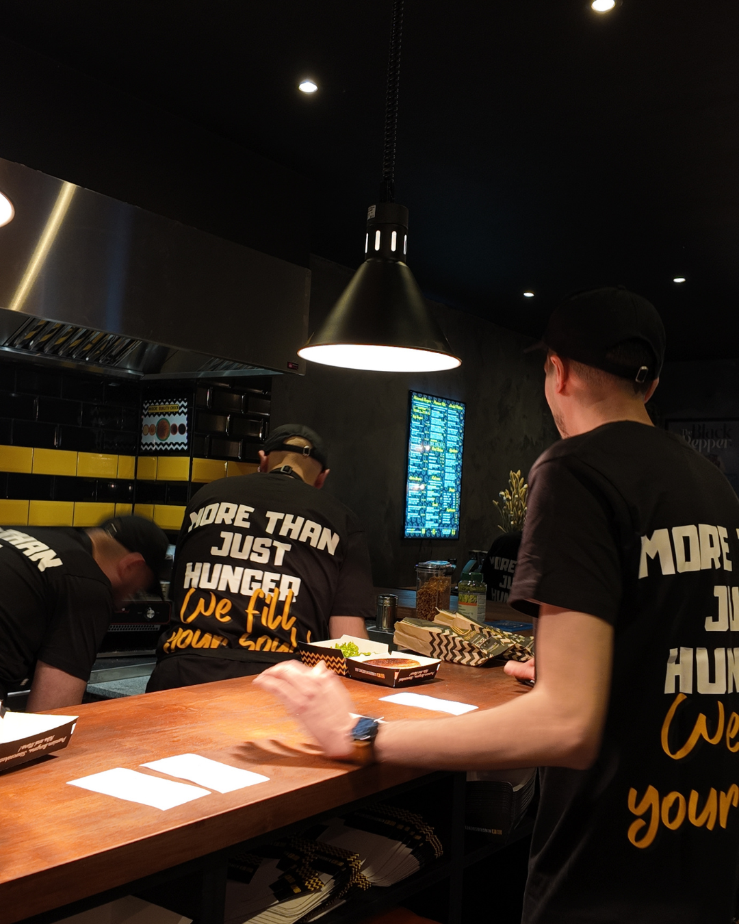 Werknemers van kingribs