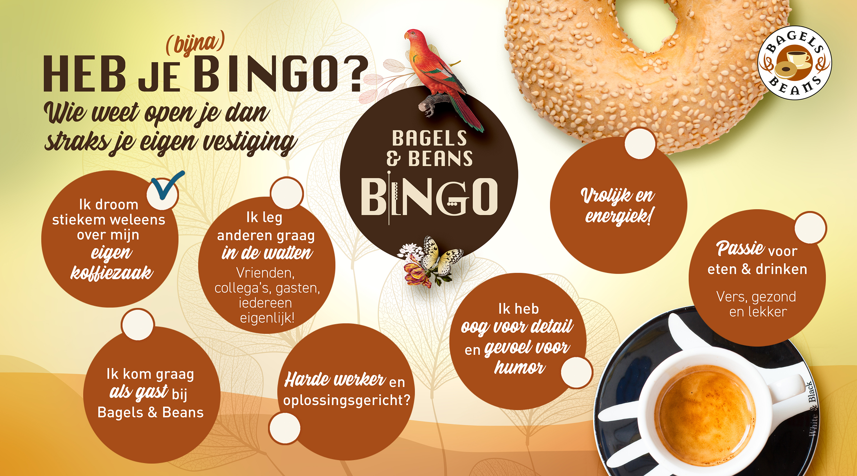 Bingo Bagels & Beans