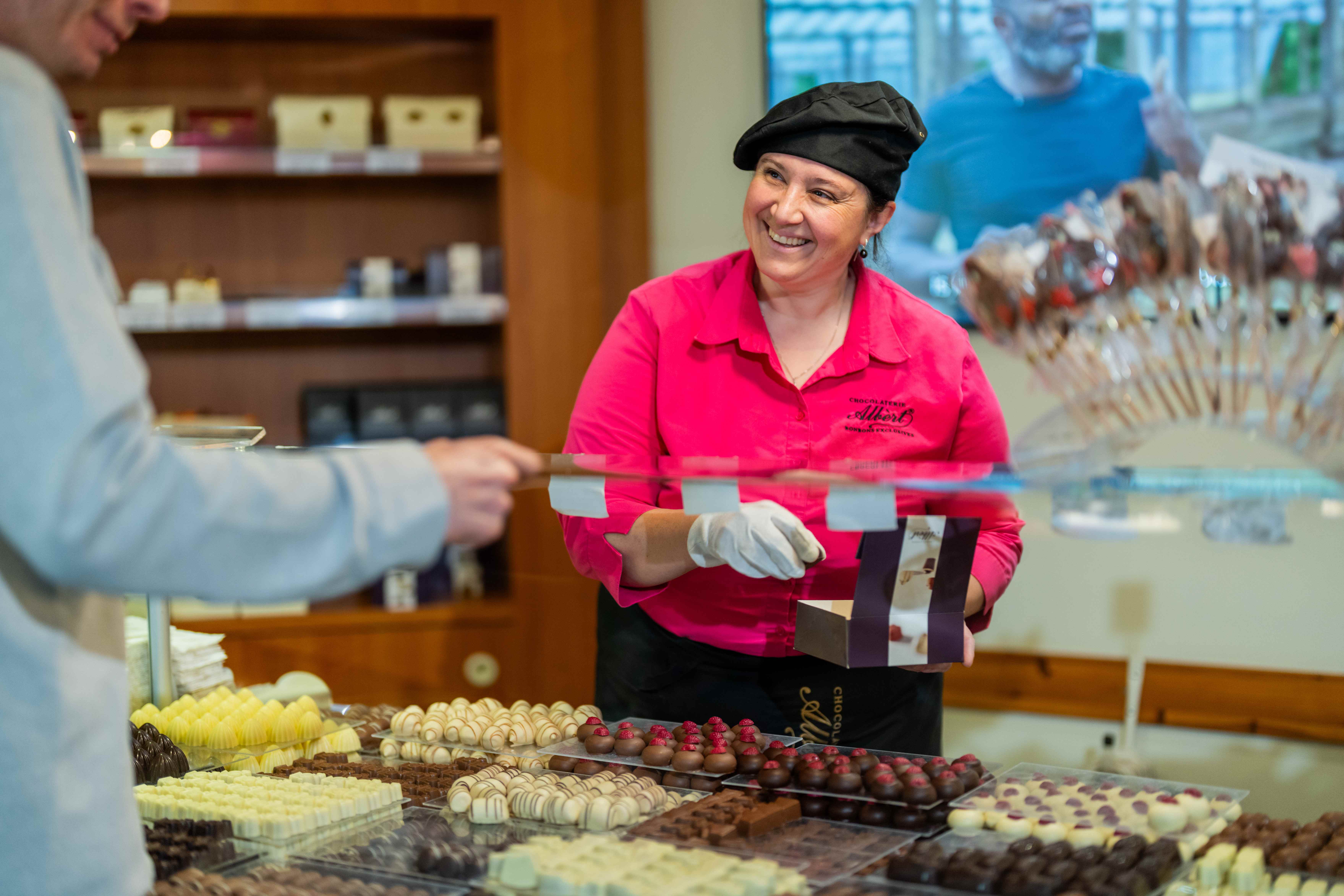 Franchisenemer van Chocolaterie Albert