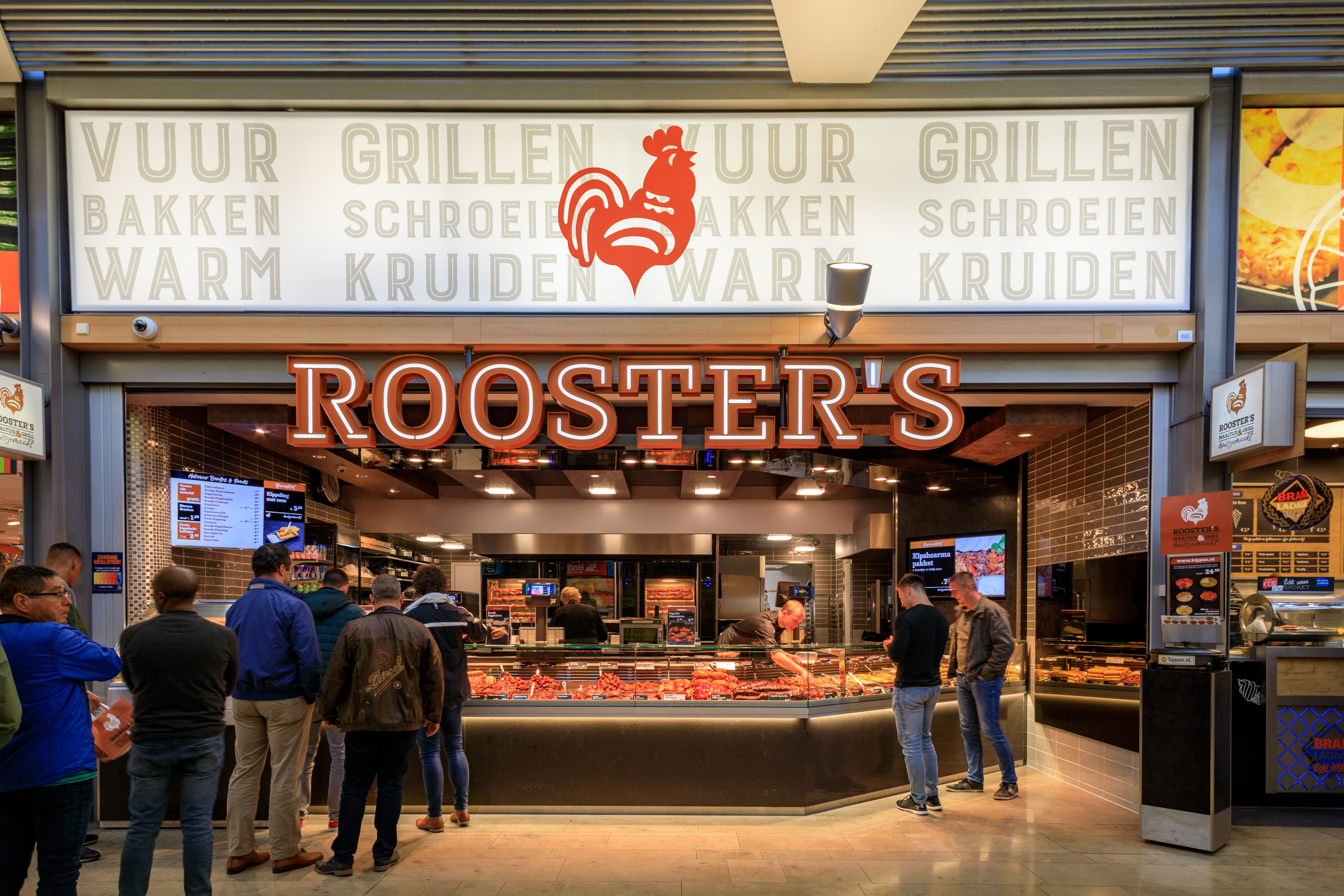 Rooster's franchise Lisse voorzijde