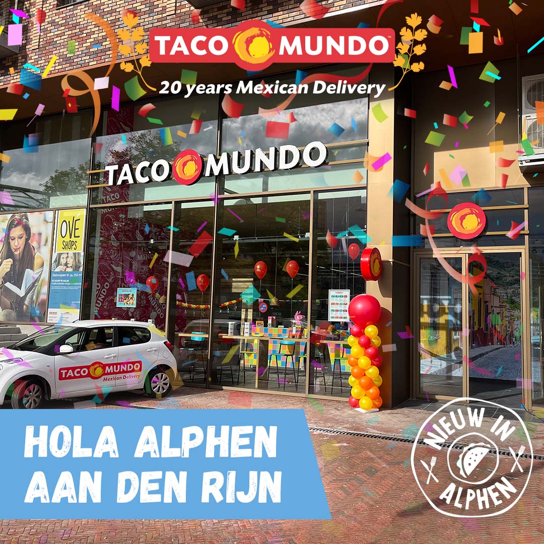 Taco Mundo opent franchisevestiging Alphen Aan Den Rijn