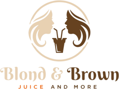 Logo van juicebarformule Blond & Brown