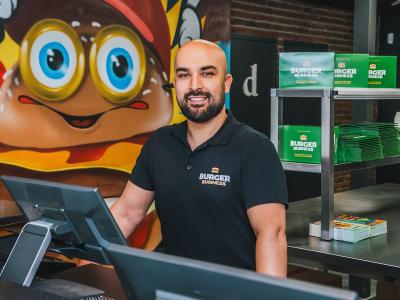 Saïd Mohammadi ondernemer bij Burger Business
