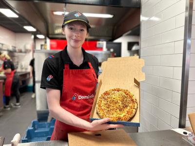 Franchise Partner Myrthe Aartman Domino's