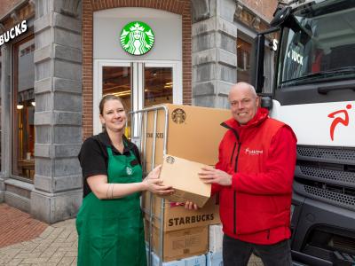 Samenwerking Starbucks en Lekkerland