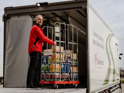 Lekkerland bezorger