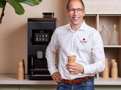 Nieuwe franchiseondernemer van Fortune Coffee Wouter de Graaf