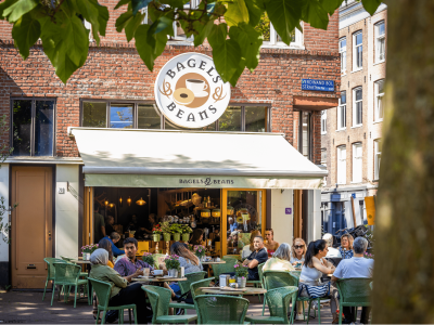 Bagels & Beans eerste vestiging