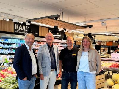 Willem Boon, Eric Brosius, Jan Obe Hobma en Gjilke Mulder, Coop, Boon food group, 