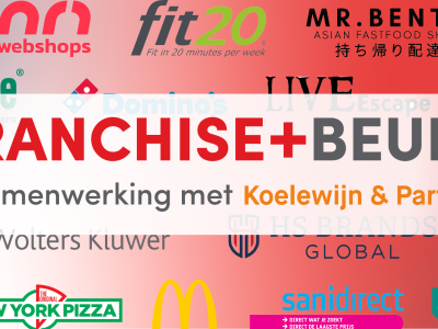  Bezoek gratis de Franchise+ Beurs