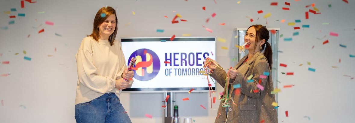 Heroes of Tomorrow confetti