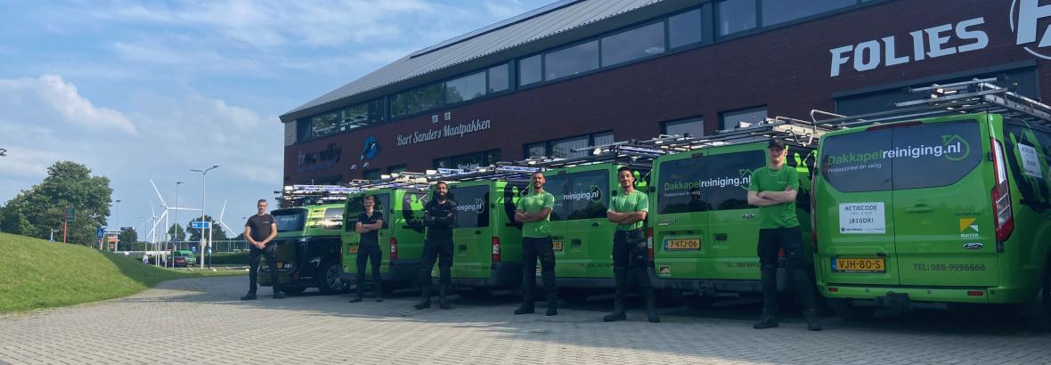 Franchise Dakkapelreiniging.nl bussen