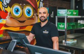 Saïd Mohammadi ondernemer bij Burger Business